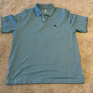 Tommy Bahama Men's Blue Polo Shirt